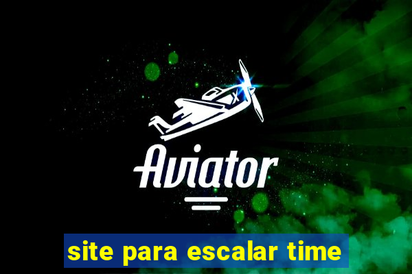 site para escalar time